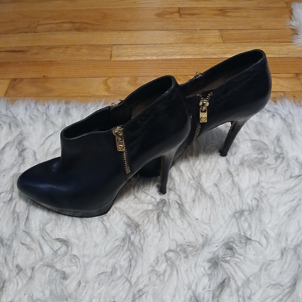 Michael Kors Black High Heel Ankle Boots
